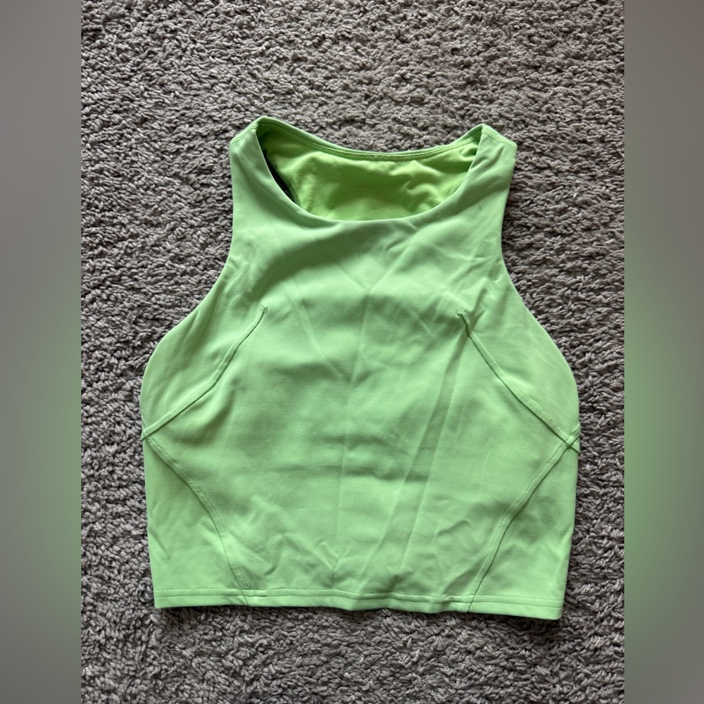 Lululemon Wunder Train Racerback Crop Tank Size 6
